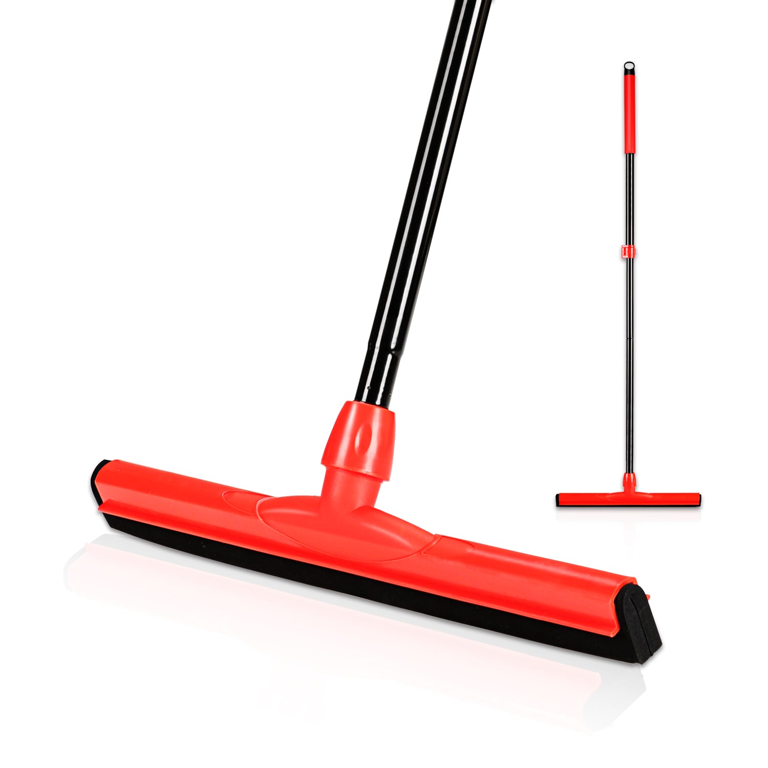 Cleanhome Heavy Duty Floor Squeegee with 54”Extended Long Handle for H –  Icleanlives