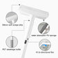 Eyliden Window Squeegee, Patented Water Collection Function, All-Purpose 2-in-1 Window Cleaner, Dual Side Rubber Squeegee & Absorption Sponge for Shower Doors Bathroom Kitchen Mirror and Car Glass